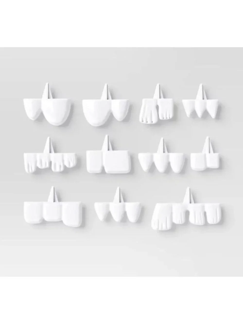 Target 10pc Silly Push In Teeth Carving Halloween Decorative Prop Kit